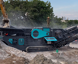 履帶移動破碎站行走視頻教程（一）